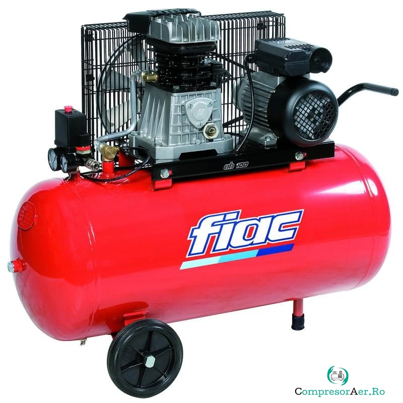 Compresor cu piston monofazat profesional FIAC NEW-AB100/350MC 100 L 10 BARI
